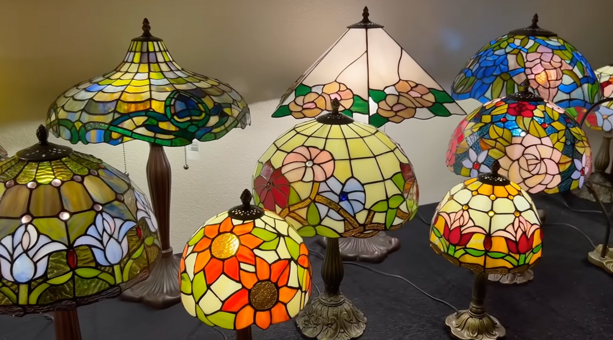 Tiffany lampen uit onze collectie