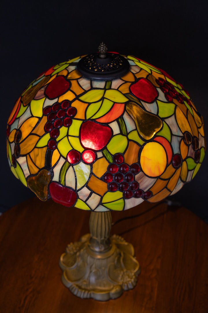 Handgemaakte Tiffany lamp van glas-in-lood van De Sierkamer
