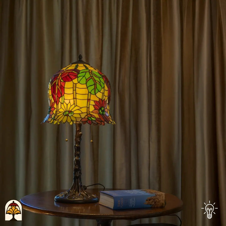Tiffany lamp - Tafellamp Luminosa - ⌀33 cm