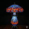 Tiffany lamp | Tiffany tafellamp Libelle Azurea Grande ⌀46 cm