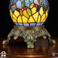 Tiffany lamp | Tiffany tafellamp Libellula Azurea ⌀30 cm