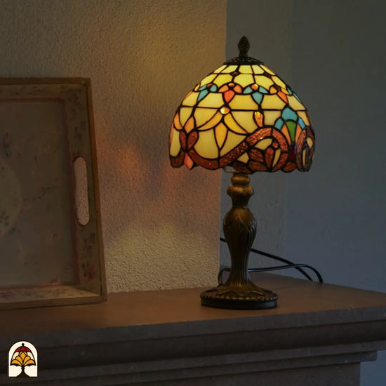 Tiffany lamp - Tafellamp Baroque - ⌀20 cm