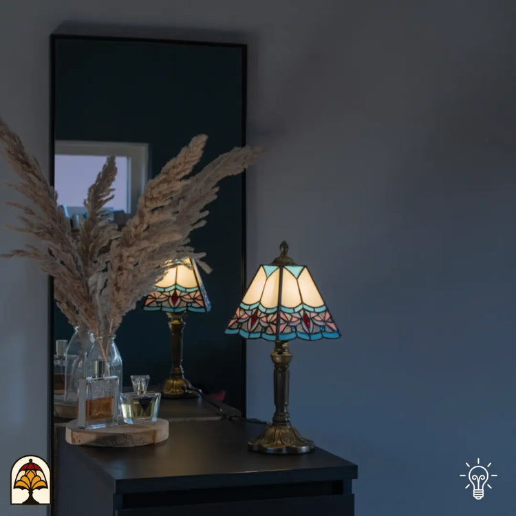 Tiffany lamp - Tafellamp Clara - ⌀20 cm