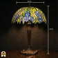 Tiffany lamp  Foglia Azzurra – ⌀41 cm De Sierkamer