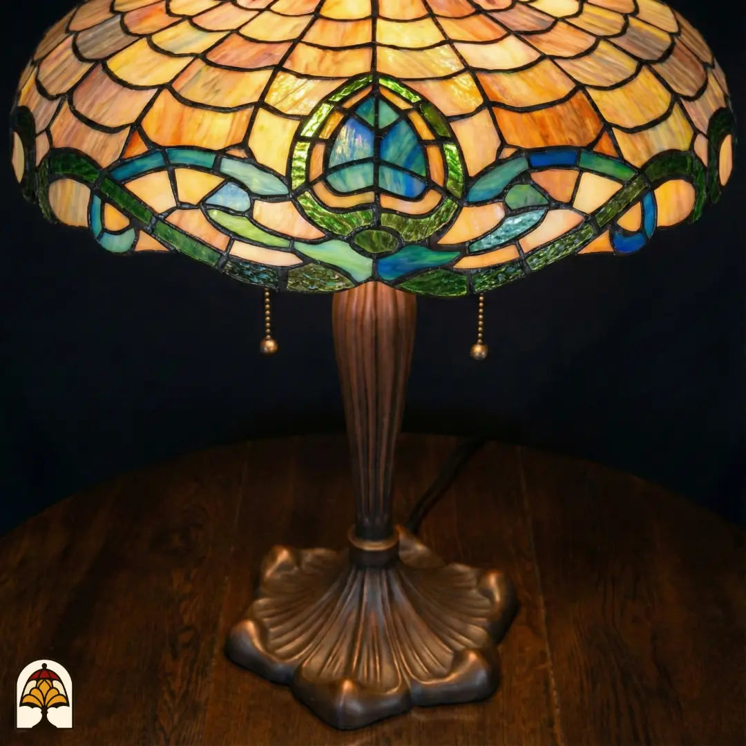 Tiffany lamp  - Tafellamp Onda Opalina - ⌀41 cm De Sierkamer
