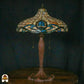 Tiffany lamp  - Tafellamp Onda Opalina - ⌀41 cm - De Sierkamer