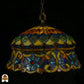 Tiffany lamp - Hanglamp - Solara Mosaïque - ⌀45 cm De Sierkamer
