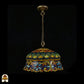 Tiffany lamp - Hanglamp - Solara Mosaïque - ⌀45 cm De Sierkamer