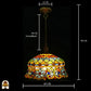 Tiffany lamp - Hanglamp - Solara Mosaïque - ⌀45 cm De Sierkamer