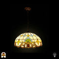 Tiffany lamp | Tiffany hanglamp Barok ⌀40 cm