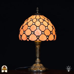Tiffany lamp | Tiffany tafellamp Nuvola Rosa ⌀20 cm