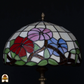 Tiffany lamp - Tafellamp Aurora Bloom - ⌀30 cm-
