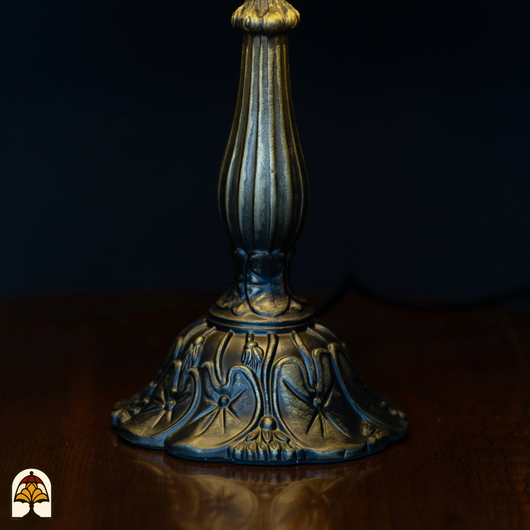 Tiffany lamp - Tafellamp Aurora Bloom - ⌀30 cm-