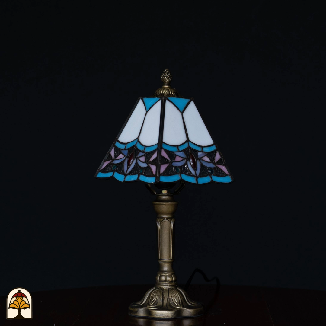 Tiffany lamp - Tafellamp Clara - ⌀20 cm-