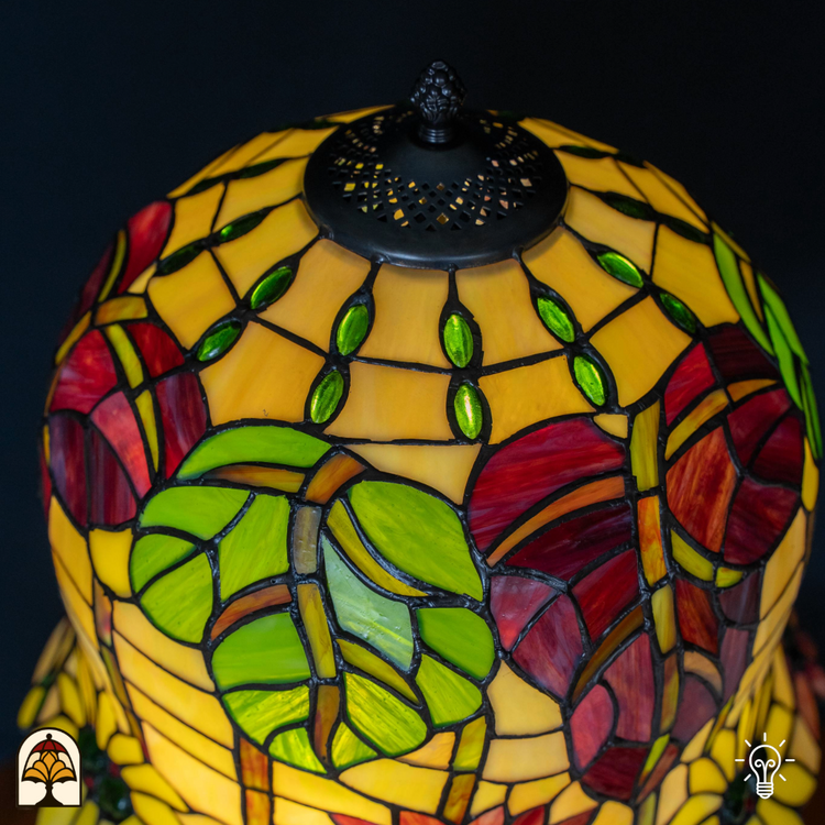 Tiffany lamp - Tafellamp Luminosa - ⌀33 cm-