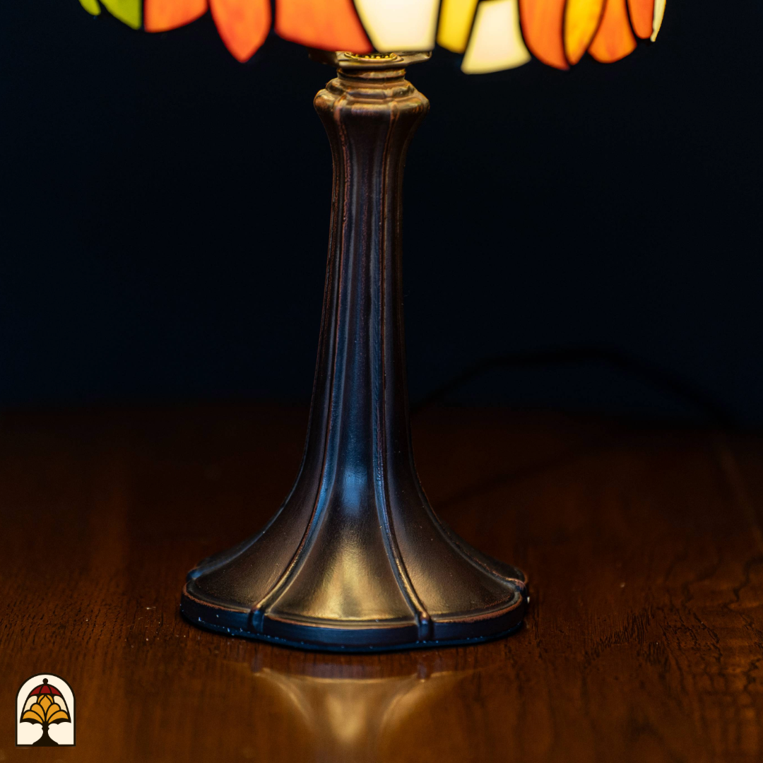 Tiffany lamp - Tafellamp Solea - ⌀20 cm-