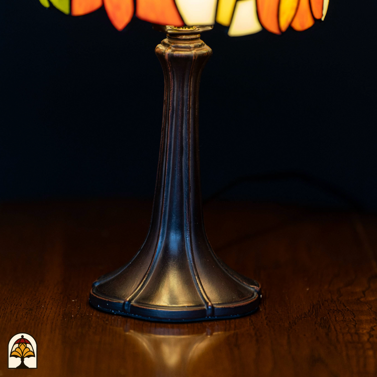 Tiffany lamp - Tafellamp Solea - ⌀20 cm-