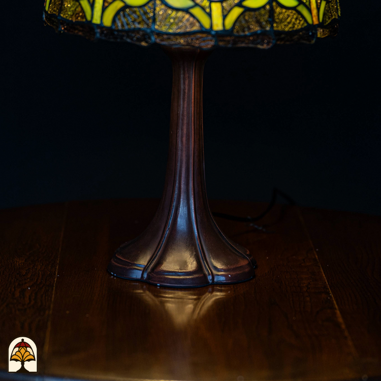 Tiffany lamp - Tafellamp Tulipa Lilac Sereno - ⌀30 cm-