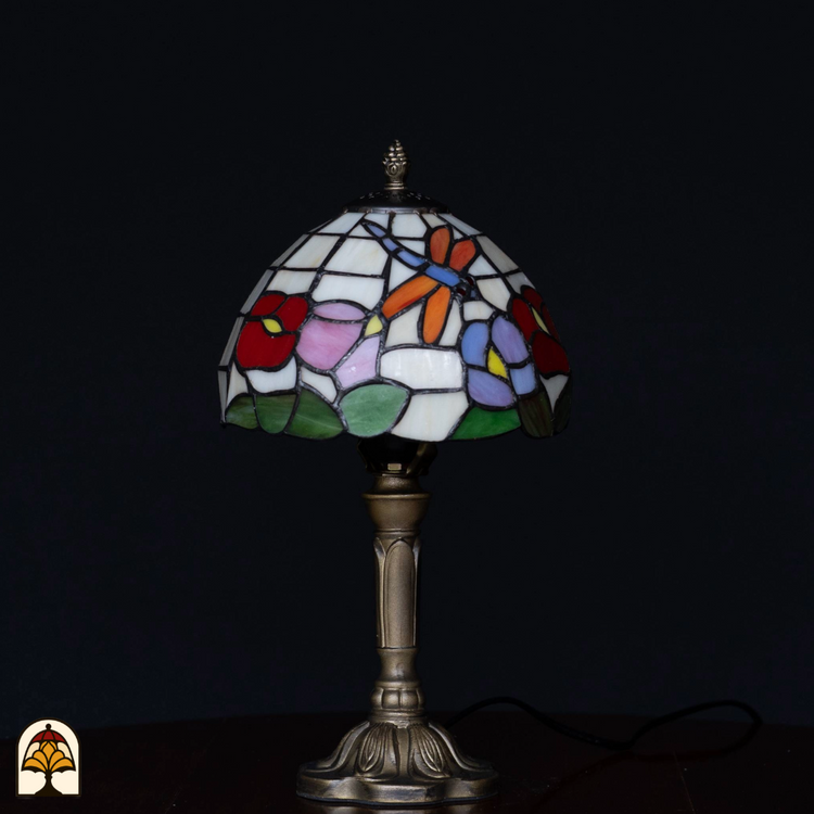 Tiffany lamp - Taffellamp Flora Piccola - ⌀20 cm-