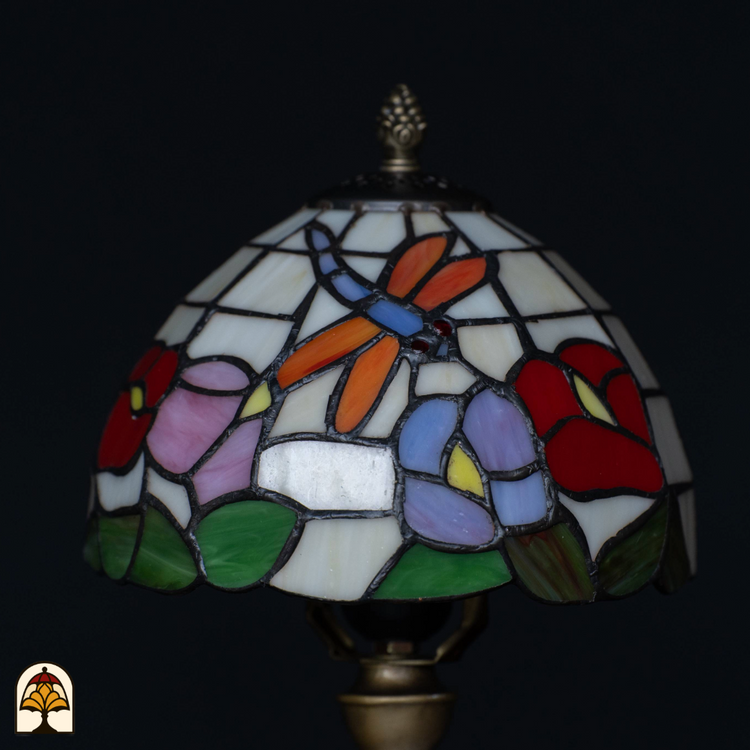 Tiffany lamp - Taffellamp Flora Piccola - ⌀20 cm-