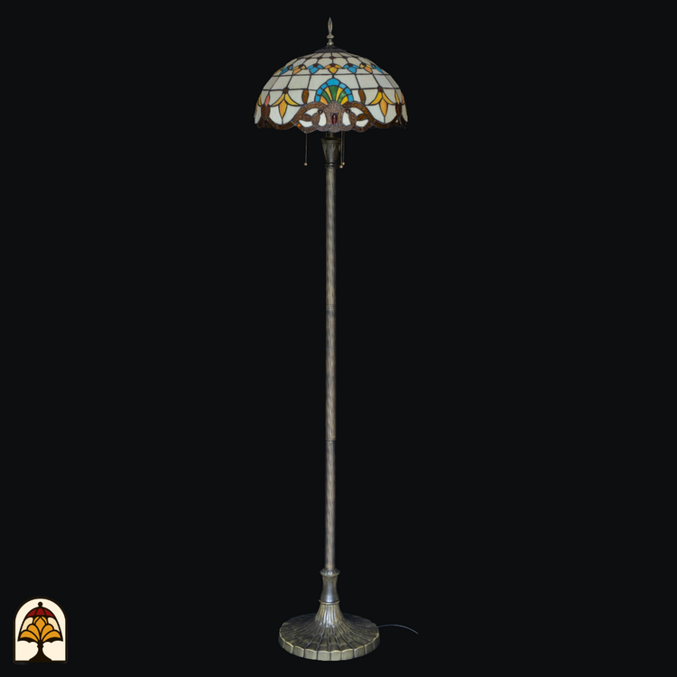 Tiffany lamp - Vloerlamp Barok-